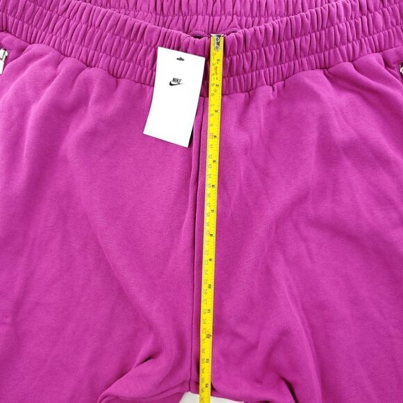 Nike Air Fleece Jogger Sweatpants Pockets Plus Size Pink Fuschia Women's 2X NWT - Picture 9 of 10